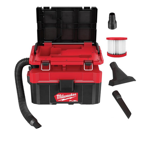Milwaukee Fuel PACKOUT 2.5 Gallon Wet/Dry Vacuum M18 0970-20/M18FPOVCL-0