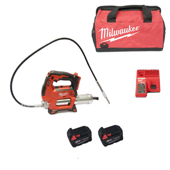 Milwaukee 2646-20 M18 18v 2-Speed Grease Gun Kit