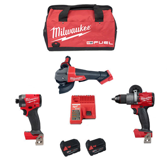 NEW Milwaukee Combo 3 Piece Kit M18 FUEL GEN 4