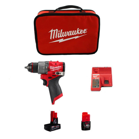 Milwaukee Hammer Drill/Driver 1/2" Kit M12 FUEL 3404-20