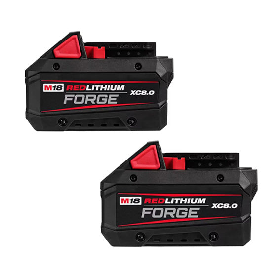 *Milwaukee Battery 8.0Ah M18 REDLITHIUM FORGE 2 Pack