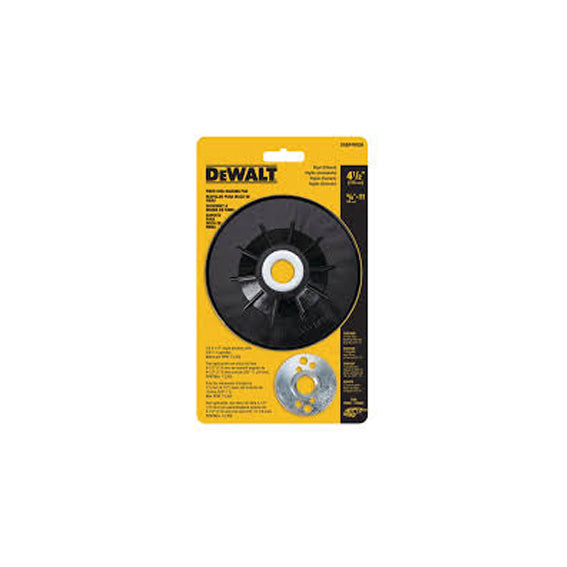 DeWalt Fiber Resin Disc Backing Pads 115mm - 5/8 Spindle