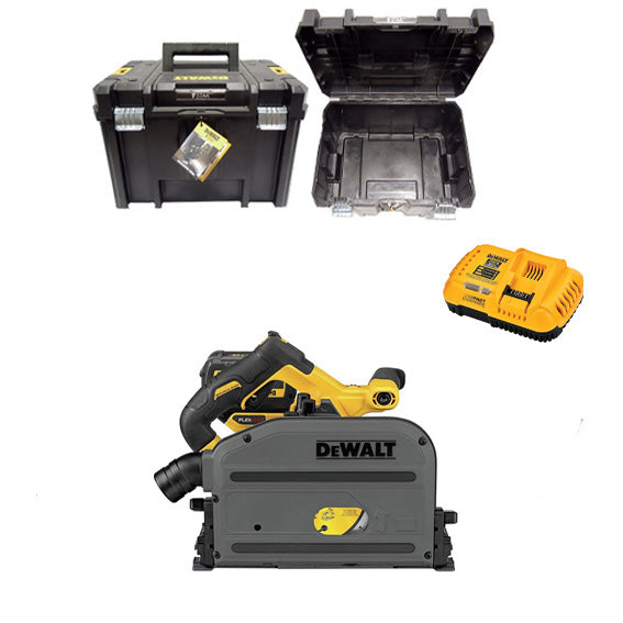 #DeWalt Track Saw 6 1/2" with T STACK Box Kit 54/60V Max DCS520