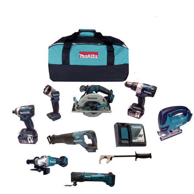 #Makita Combo 8 Piece Kit PREMIUM 18V