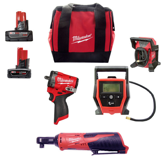 *Milwaukee M12 Automotive Power Kit