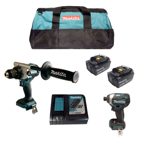 #Makita 2 Piece Combo Kit Premium Drill /Driver Kit 18V XPH14/XDT19