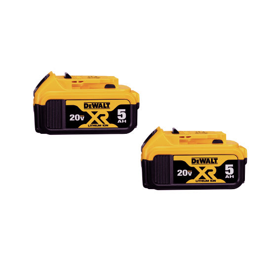 DeWalt 5.0Ah Lithium-Ion Battery DCB205 18/20V Max -2 Pack