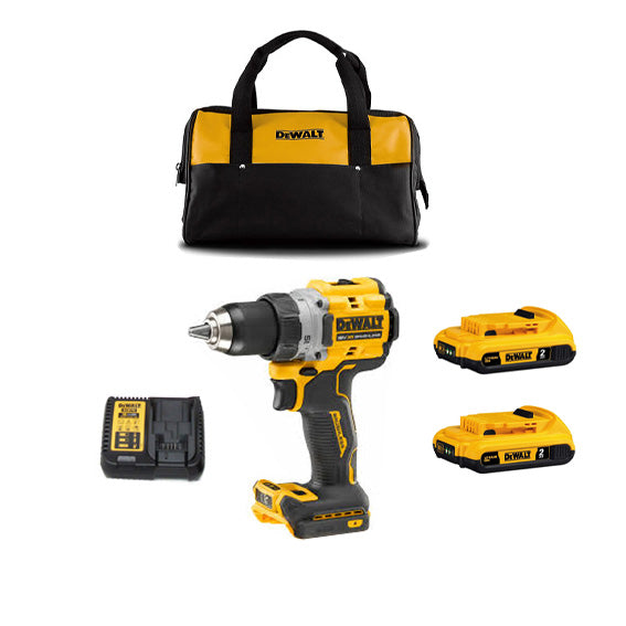 DeWalt Drill/Driver 20V Max Compact 1/2" DCD800 Kit
