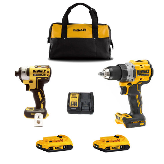 *Dewalt 2 Piece Combo Kit 18/20v Max Twin Kit