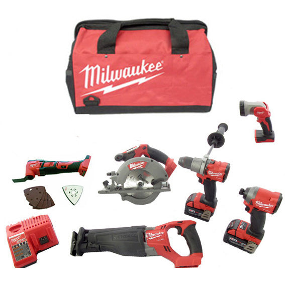 Milwaukee Combo 6 Piece Kit M18 FUEL (MT)