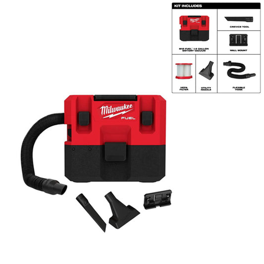 Milwaukee Wet & Dry Cordless Vacuum M12 FUEL 0960-20/M12FWDVL