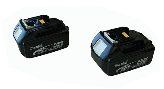 Makita 4.0Ah Lithium-Ion Battery 18v LXT BL1840 -2 Pack
