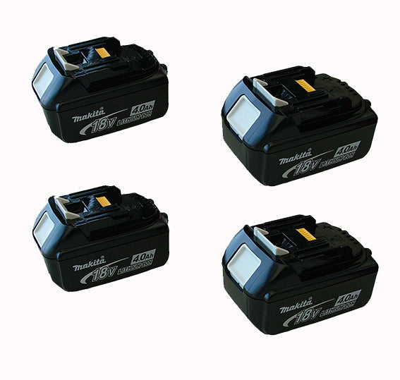 Makita BL1840 LXT 18V 4.0Ah Li-Ion Battery - 4 Pack