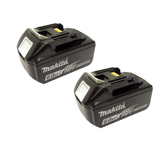 Makita 6.0Ah Lithium-Ion Battery 18V LXT BL1860 -2 pack