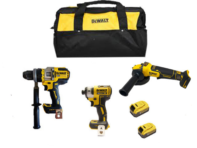 #DeWalt Combo 3 Piece Kit 18/20v Max