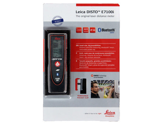 Leica DISTO E7100i Smart BT Laser Distance Meter