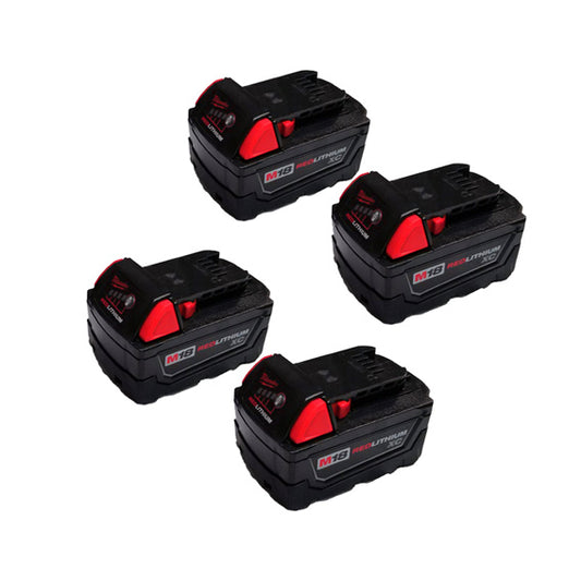 Milwaukee 3.0Ah Lithium-Ion Battery XC 48-11-1828 M18 -4 Pack