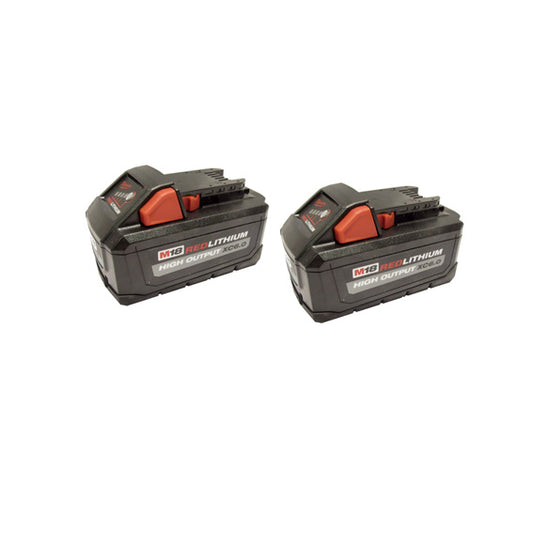 Milwaukee 6.0Ah Battery M18 HIGH OUTPUT Lithium-Ion XC 48-11-1865 M18 -2 Pack