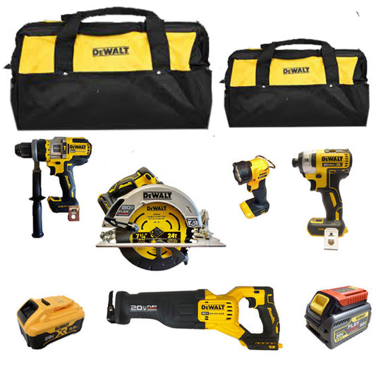 #DeWalt Combo 5 Piece Brushless Kit Flex Volt Advantage
