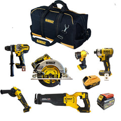 Dewalt Flex Volt Advantage 6 Piece Brushless kit- Grinder