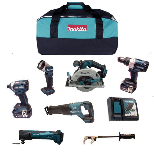 i-tools - Makita 18v PREMIUM 6 Piece Brushless Combo Kit-MultiTool